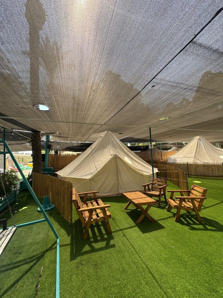 מתחם אוהלים חדש