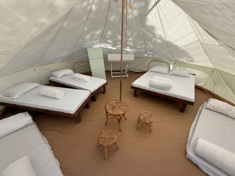 מתחם אוהלים חדש